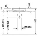 Umywalka Nablatowa Cape Cod 50x40,5 2339500000 Duravit Umywalka Nablatowa Cape Cod 50x40,5 2339500000 Duravit