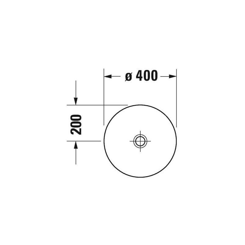 Umywalka Nablatowa D-Neo 40x40 Antracyt Mat 2371401370 Duravit Umywalka Nablatowa D-Neo 40x40 Antracyt Mat 2371401370 Duravit
