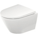 Miska WC Rimless 257709 D-Neo 37x48 Z Deską Wolnoopadającą 45880900A1 Duravit Miska WC Rimless 257709 D-Neo 37x48 Z Deską Wolnoopadającą 45880900A1 Duravit