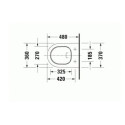 Miska WC Rimless 257709 D-Neo 37x48 Z Deską Wolnoopadającą 45880900A1 Duravit Miska WC Rimless 257709 D-Neo 37x48 Z Deską Wolnoopadającą 45880900A1 Duravit