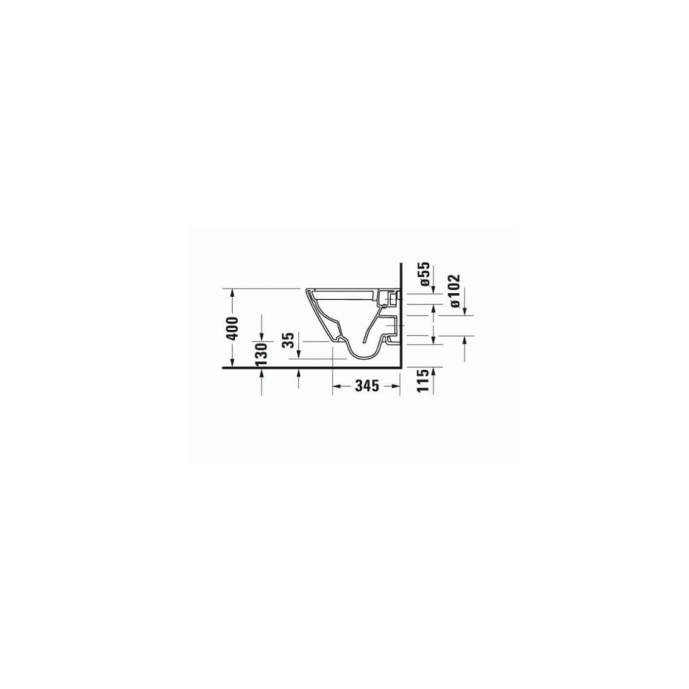 Miska WC Rimless 257709 D-Neo 37x48 Z Deską Wolnoopadającą 45880900A1 Duravit Miska WC Rimless 257709 D-Neo 37x48 Z Deską Wolnoopadającą 45880900A1 Duravit