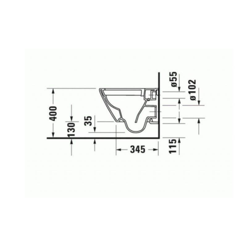 Miska WC Rimless 257709 D-Neo 37x48 Z Deską Wolnoopadającą 45880900A1 Duravit Miska WC Rimless 257709 D-Neo 37x48 Z Deską Wolnoopadającą 45880900A1 Duravit