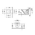 Miska WC Rimless 255109 DuraStyle Z Deską Wolnoopadającą 45510900A1 Duravit Miska WC Rimless 255109 DuraStyle Z Deską Wolnoopadającą 45510900A1 Duravit