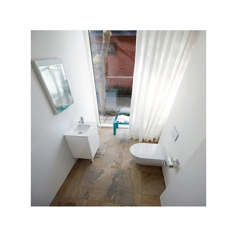 Miska WC Rimless 48 Me By Starck 36,5x48 Z Deską Wolnoopadającą 45300900A1 Duravit Miska WC Rimless 48 Me By Starck 36,5x48 Z Deską Wolnoopadającą 45300900A1 Duravit