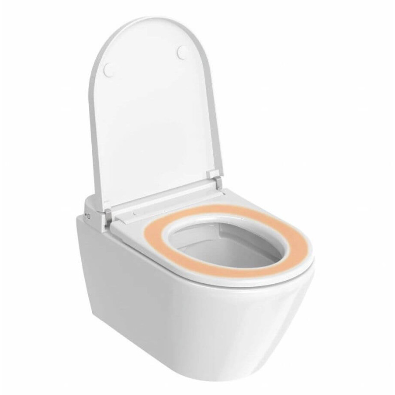 Miska WC D-Neo Compact 58x37,5 Z Deską Myjącą 654000012004300 Duravit Miska WC D-Neo Compact 58x37,5 Z Deską Myjącą 654000012004300 Duravit