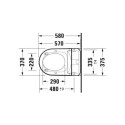 Miska WC D-Neo Compact 58x37,5 Z Deską Myjącą 654000012004300 Duravit Miska WC D-Neo Compact 58x37,5 Z Deską Myjącą 654000012004300 Duravit
