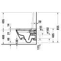Miska WC D-Neo Compact 58x37,5 Z Deską Myjącą 654000012004300 Duravit Miska WC D-Neo Compact 58x37,5 Z Deską Myjącą 654000012004300 Duravit