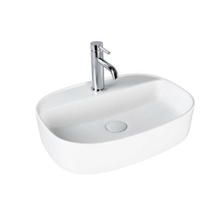 Umywalka Nablatowa Arosa 51x38x12 Biały 2000225138 Bevisa