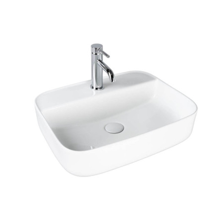 Umywalka Nablatowa Nave Square 50x40x13 Biały 2300225040 Bevisa