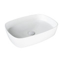 Umywalka Nablatowa Serina 49,5x37x13,5 Biały 2600215037 Bevisa Umywalka Nablatowa Serina 49,5x37x13,5 Biały 2600215037 Bevisa