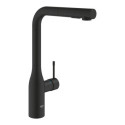 Jednouchwytowa Bateria Zlewozmywakowa Essence Phantom Black 30504KF0 Grohe Jednouchwytowa Bateria Zlewozmywakowa Essence Phantom Black 30504KF0 Grohe