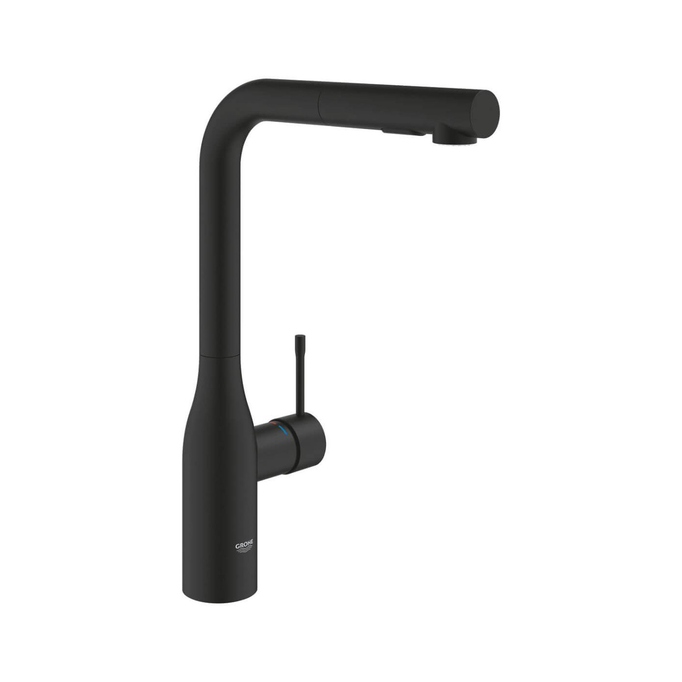 Jednouchwytowa Bateria Zlewozmywakowa Essence Phantom Black 30504KF0 Grohe Jednouchwytowa Bateria Zlewozmywakowa Essence Phantom Black 30504KF0 Grohe