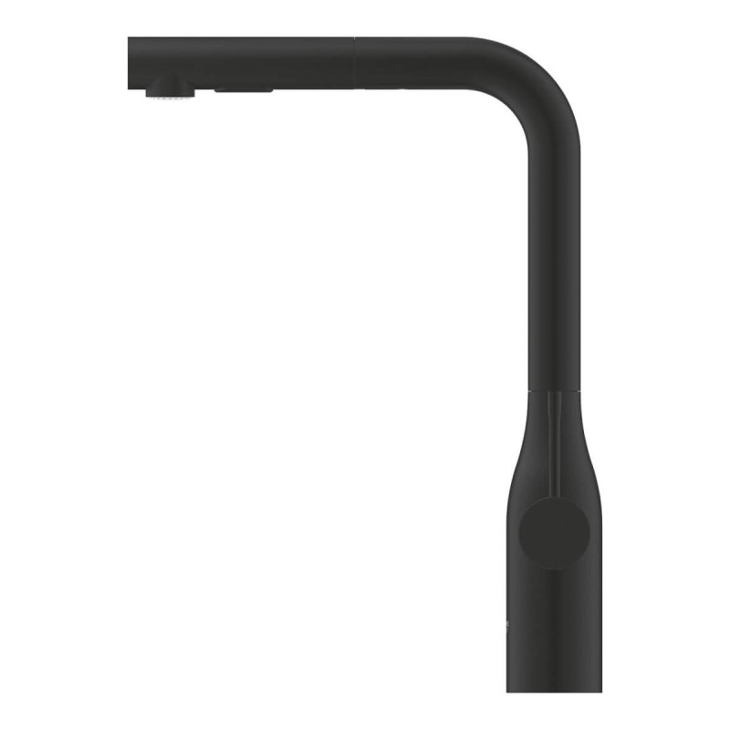 Jednouchwytowa Bateria Zlewozmywakowa Essence Phantom Black 30504KF0 Grohe Jednouchwytowa Bateria Zlewozmywakowa Essence Phantom Black 30504KF0 Grohe