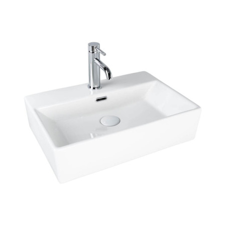 Umywalka Nablatowa Tirano 51x36x13 Biały 2750225136 Bevisa