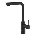 Jednouchwytowa Bateria Zlewozmywakowa Essence Phantom Black 30504KF0 Grohe Jednouchwytowa Bateria Zlewozmywakowa Essence Phantom Black 30504KF0 Grohe