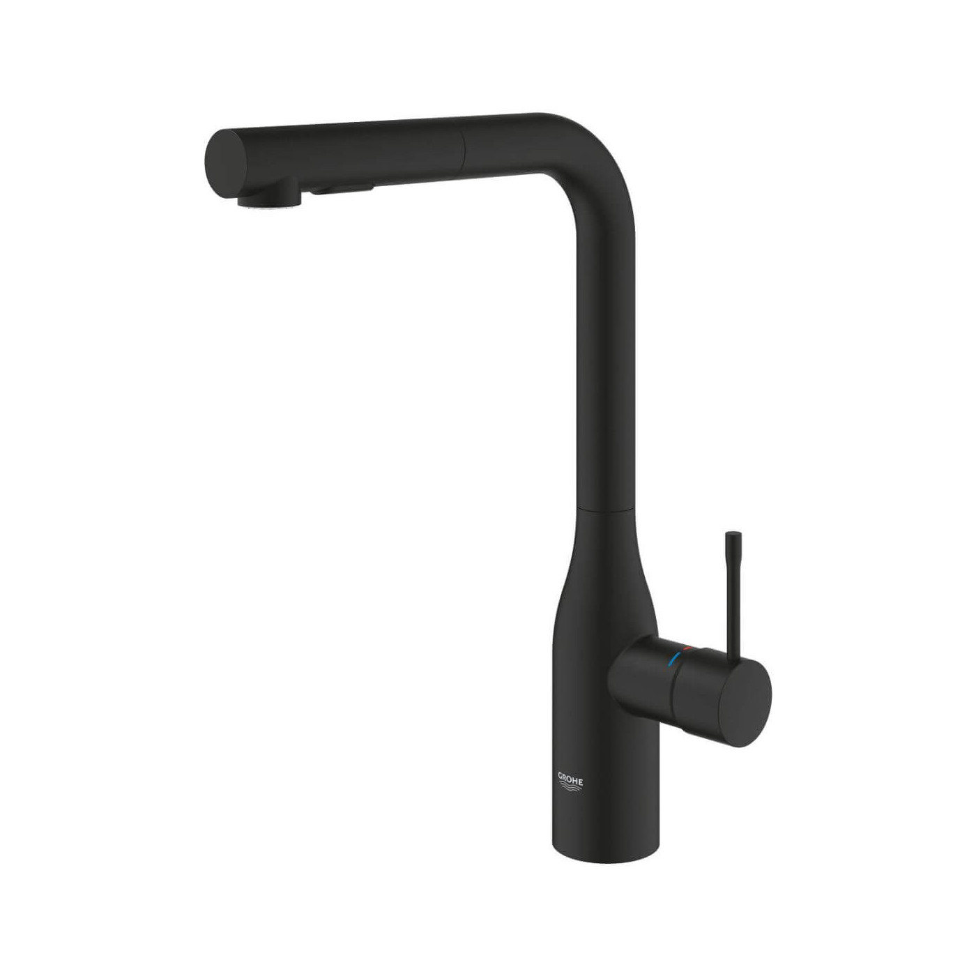 Jednouchwytowa Bateria Zlewozmywakowa Essence Phantom Black 30504KF0 Grohe Jednouchwytowa Bateria Zlewozmywakowa Essence Phantom Black 30504KF0 Grohe