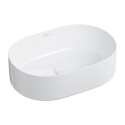 Umywalka Nablatowa Mesa Biały Mat 46x31 cm MESA460BM Omnires Umywalka Nablatowa Mesa Biały Mat 46x31 cm MESA460BM Omnires