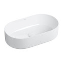 Umywalka Nablatowa Mesa Biały Połysk 53x31 cm MESA530BP Omnires Umywalka Nablatowa Mesa Biały Połysk 53x31 cm MESA530BP Omnires
