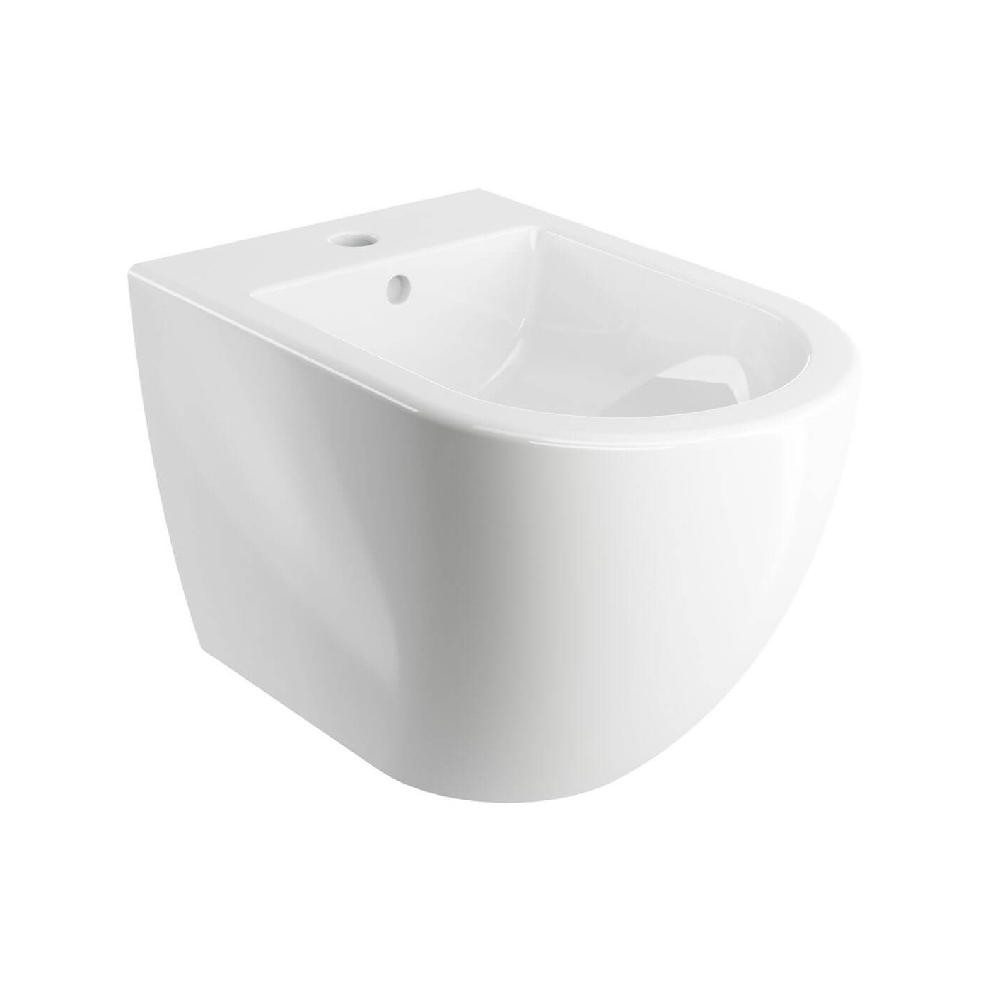 Bidet Wiszący Ottawa Comfort Biały Mat 54x36,5 cm OTTAWACMBIBP Omnires Bidet Wiszący Ottawa Comfort Biały Mat 54x36,5 cm OTTAWACMBIBP Omnires