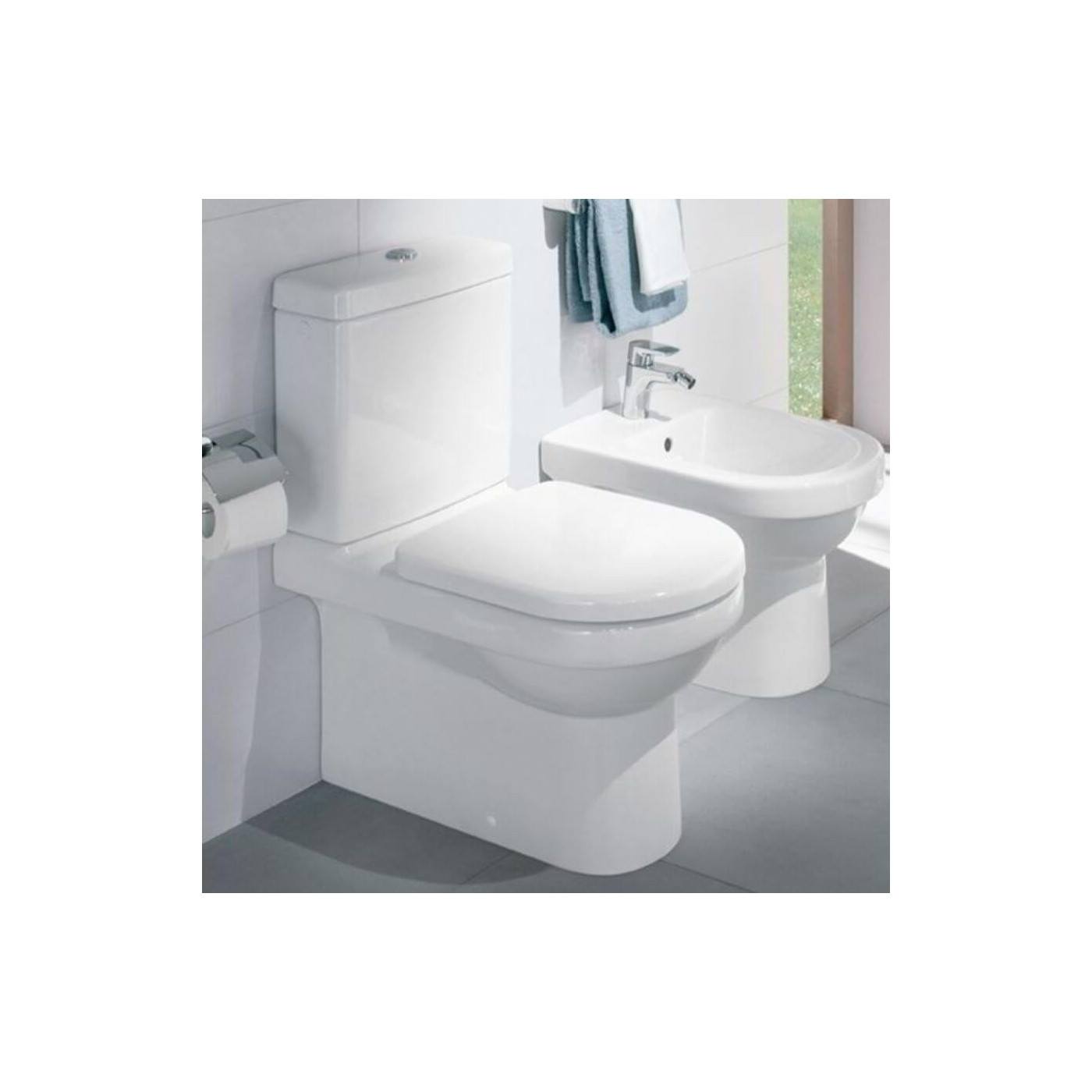 Deska WC Wolnoopadająca Architectura Weiss Alpin 98M9C101 Villeroy&Boch Deska WC Wolnoopadająca Architectura Weiss Alpin 98M9C101 Villeroy&Boch