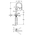Jednouchwytowa Bateria Zlewozmywakowa Essence Phantom Black 30503KF0 Grohe Jednouchwytowa Bateria Zlewozmywakowa Essence Phantom Black 30503KF0 Grohe