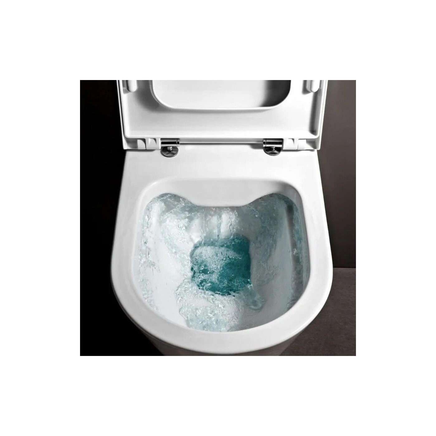 Miska WC Podwieszana Rimless Z Powłoką LCC 545x370 mm Kartell Biały H8203374000001 Laufen Miska WC Podwieszana Rimless Z Powłoką LCC 545x370 mm Kartell Biały H8203374000001 Laufen