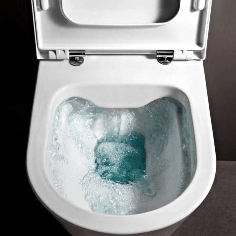Miska WC Podwieszana Rimless Z Powłoką LCC 545x370 mm Kartell Biały H8203374000001 Laufen Miska WC Podwieszana Rimless Z Powłoką LCC 545x370 mm Kartell Biały H8203374000001 Laufen