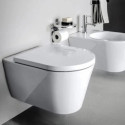 Miska WC Podwieszana Rimless Z Powłoką LCC 545x370 mm Kartell Biały H8203374000001 Laufen Miska WC Podwieszana Rimless Z Powłoką LCC 545x370 mm Kartell Biały H8203374000001 Laufen