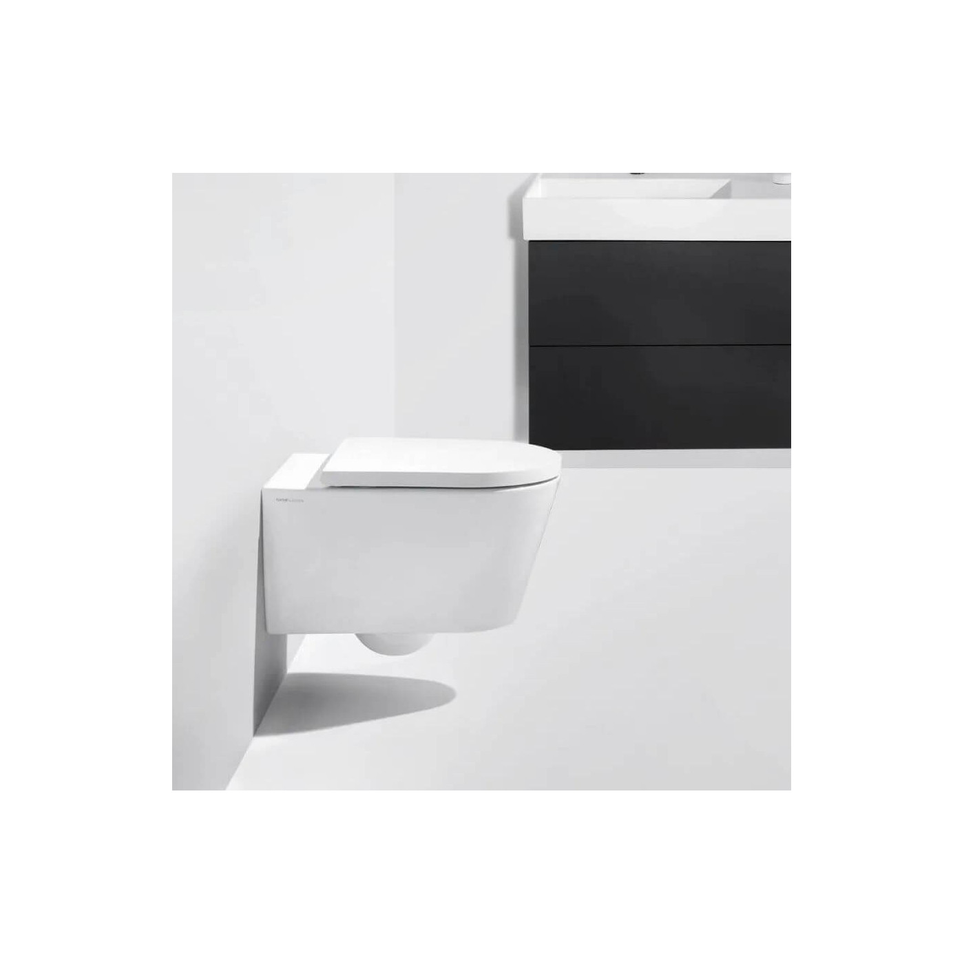 Miska WC Podwieszana Rimless Z Powłoką LCC 545x370 mm Kartell Biały H8203374000001 Laufen Miska WC Podwieszana Rimless Z Powłoką LCC 545x370 mm Kartell Biały H8203374000001 Laufen