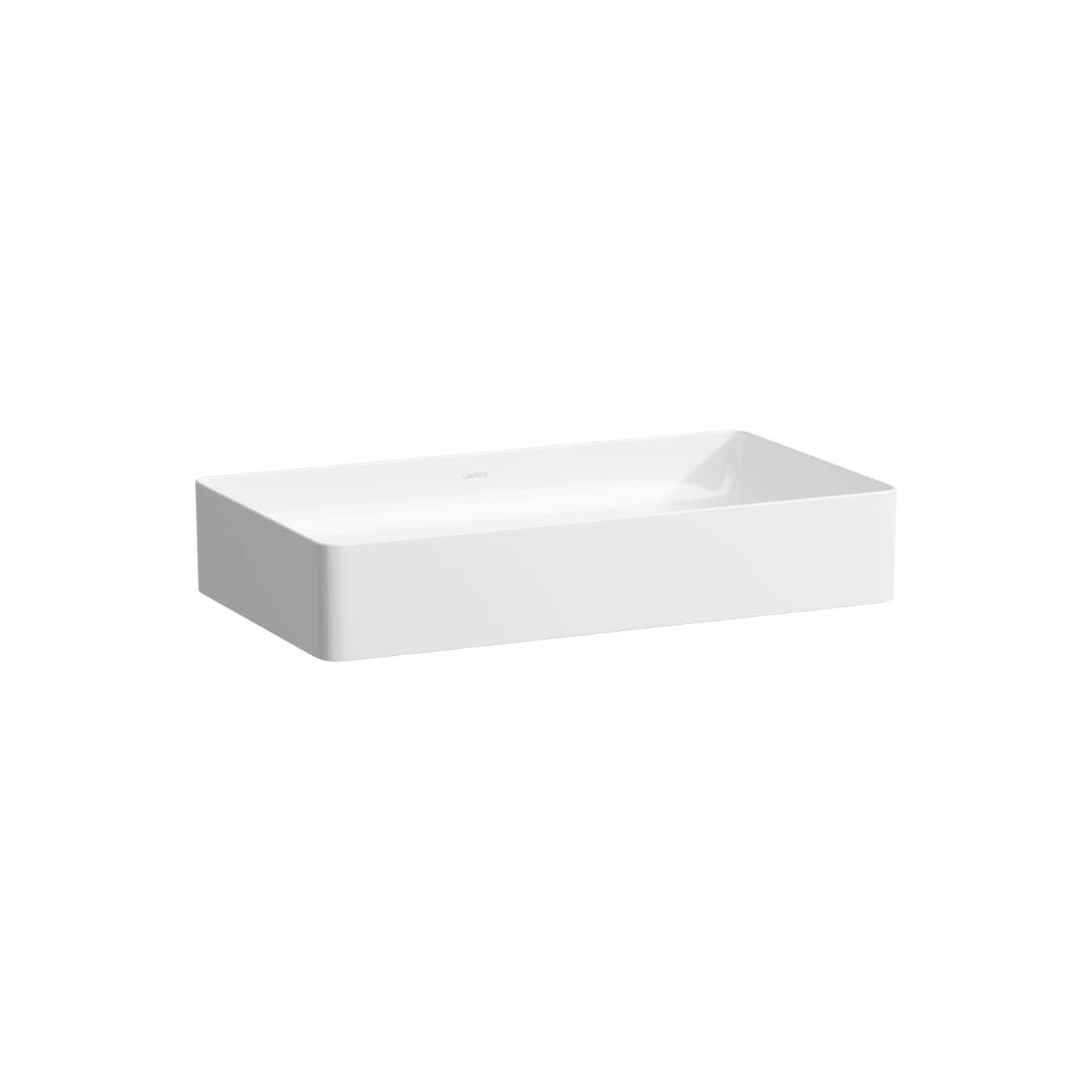 Umywalka Nablatowa 600x340 mm Living Square Biały H8114340001121 Laufen Umywalka Nablatowa 600x340 mm Living Square Biały H8114340001121 Laufen