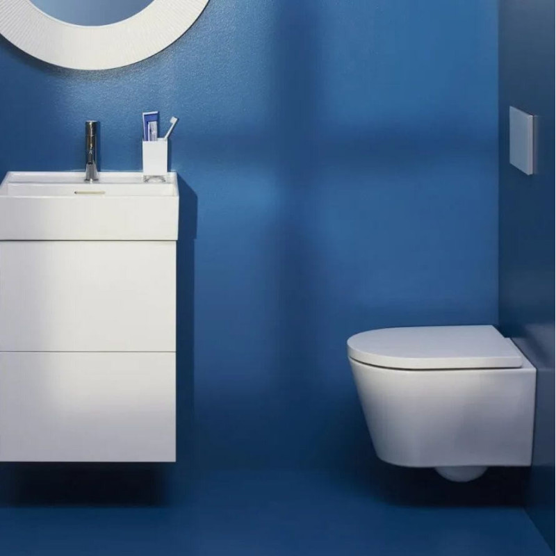 Miska WC Wisząca Rimless Kartell Biały 490x370 H8203334000001 Laufen Miska WC Wisząca Rimless Kartell Biały 490x370 H8203334000001 Laufen