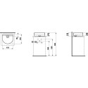 Umywalka Nablatowa Sonar 41x36,5x14 H8123420001121 Laufen Umywalka Nablatowa Sonar 41x36,5x14 H8123420001121 Laufen
