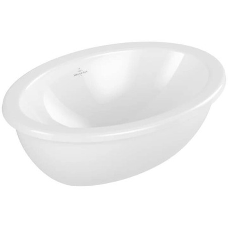 Umywalka Podblatowa Loop & Friends Z Przelewem Weiss Alpin 4A530001 Villeroy&Boch