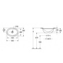 Umywalka Podblatowa Loop & Friends Z Przelewem Weiss Alpin 4A530001 Villeroy&Boch Umywalka Podblatowa Loop & Friends Z Przelewem Weiss Alpin 4A530001 Villeroy&Boch