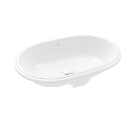 Umywalka Podblatowa Architectura Weiss Alpin 57x37,5x17,5 5A7661R1 Villeroy&Boch