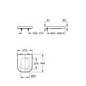Deska Sedesowa Wolnoopadająca Euro Ceramic 39330002 Grohe Deska Sedesowa Wolnoopadająca Euro Ceramic 39330002 Grohe