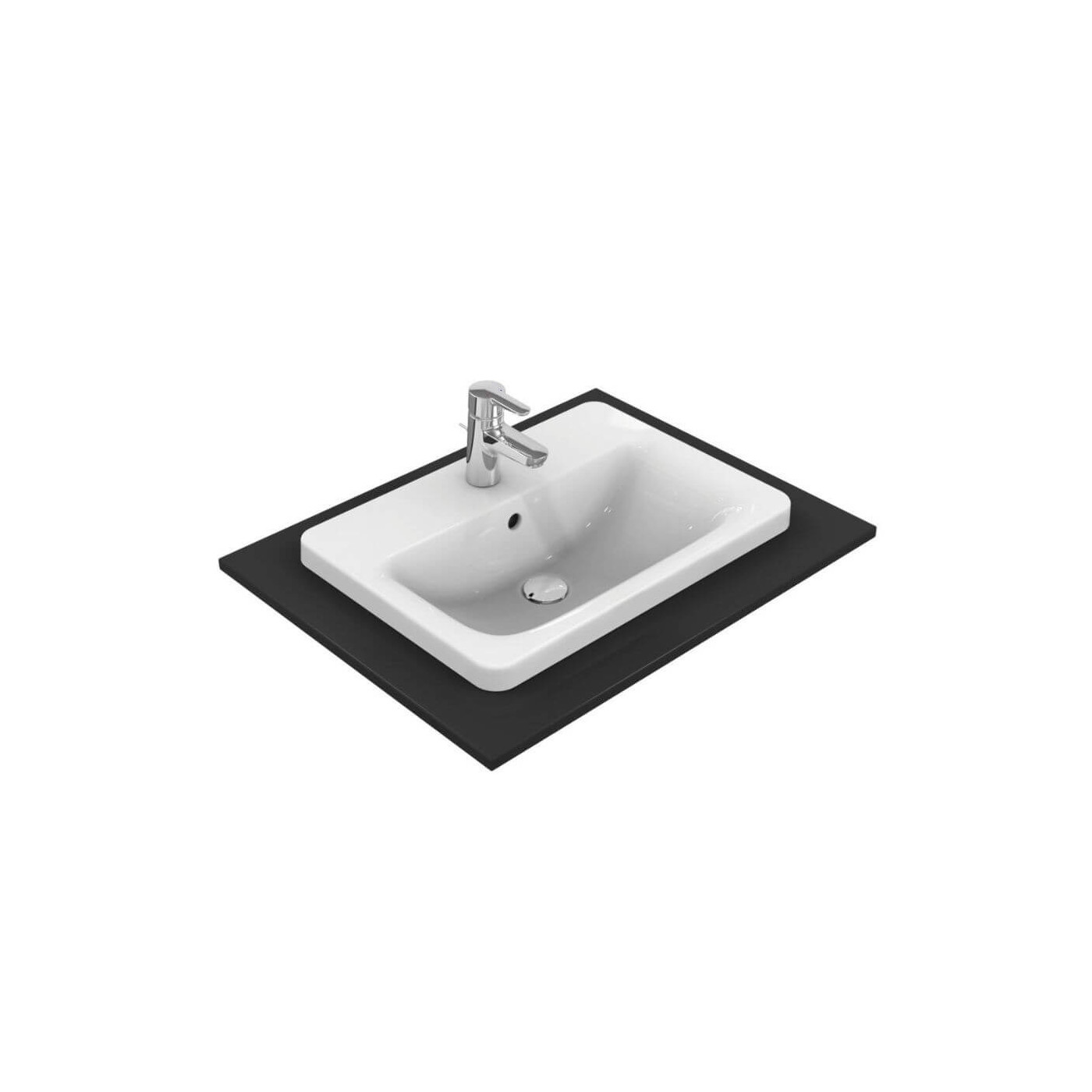 Umywalka Wpuszczana W Blat Connect 58x42 Biały E504401 Ideal Standard Umywalka Wpuszczana W Blat Connect 58x42 Biały E504401 Ideal Standard