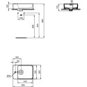 Umywalka Nablatowa Strada II 50x35 Biały T296401 Ideal Standard Umywalka Nablatowa Strada II 50x35 Biały T296401 Ideal Standard