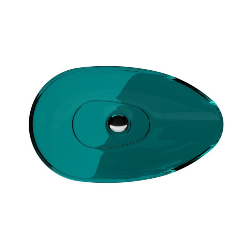 Umywalka Nablatowa Neya 60x35x15 Ocean Breeze UMN-60-OBB Besco Umywalka Nablatowa Neya 60x35x15 Ocean Breeze UMN-60-OBB Besco