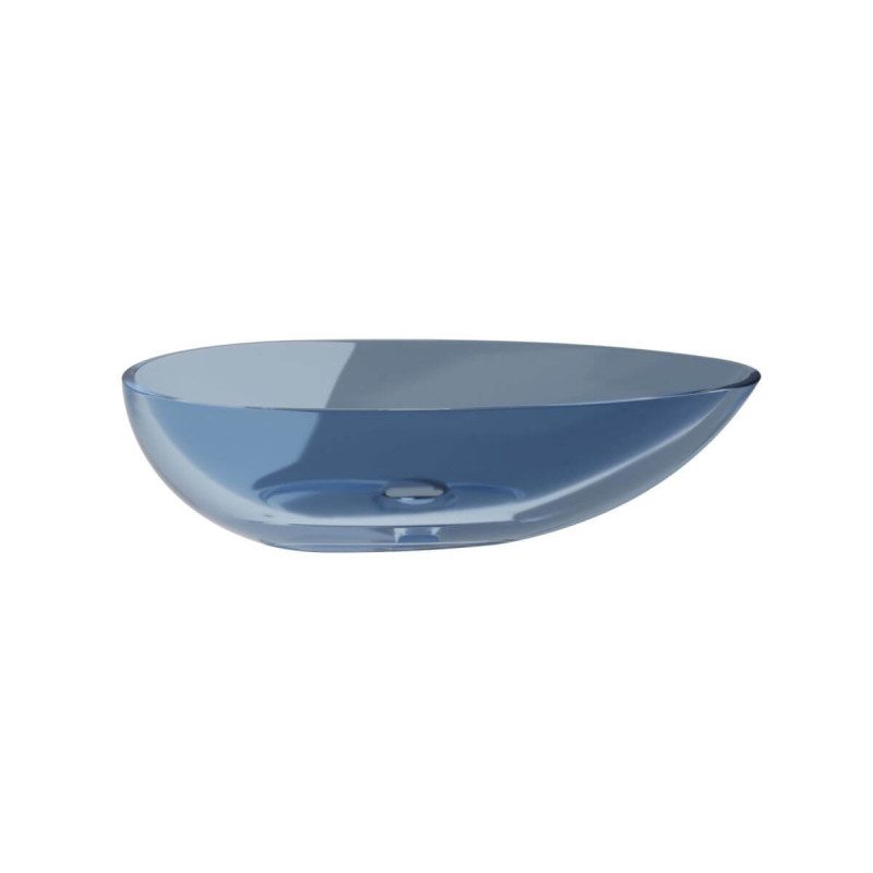 Umywalka Nablatowa Neya 60x35x15 Blue Wave UMN-60-BWB Besco Umywalka Nablatowa Neya 60x35x15 Blue Wave UMN-60-BWB Besco
