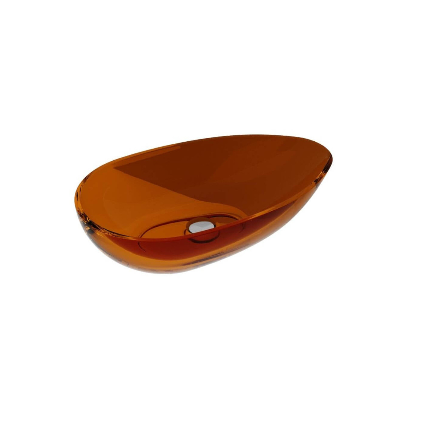 Umywalka Nablatowa Neya 60x35x15 Earth Rust UMN-60-ERB Besco Umywalka Nablatowa Neya 60x35x15 Earth Rust UMN-60-ERB Besco