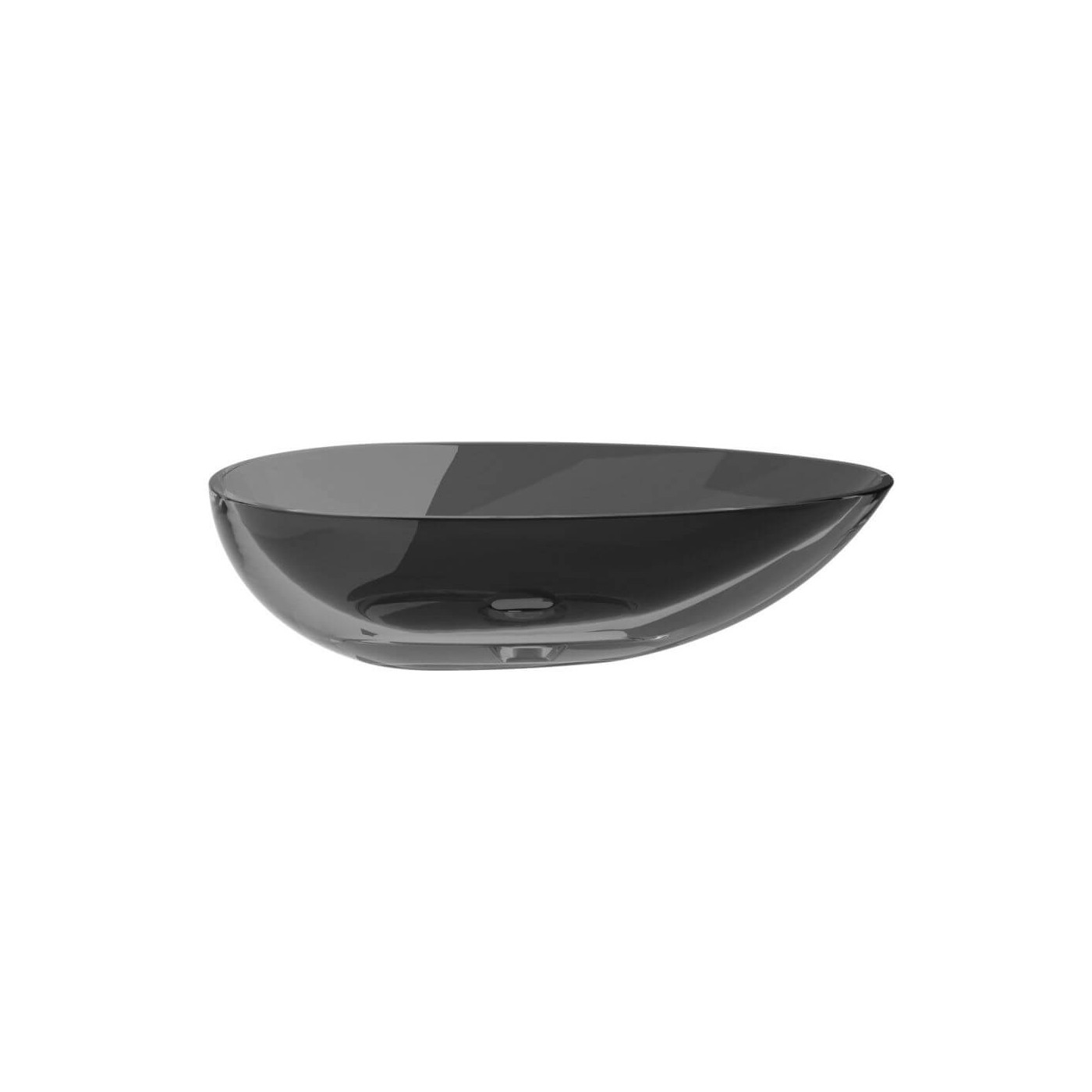 Umywalka Nablatowa Neya 60x35x15 Carbon Grey UMN-60-CGB Besco Umywalka Nablatowa Neya 60x35x15 Carbon Grey UMN-60-CGB Besco