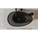 Umywalka Nablatowa Neya 60x35x15 Carbon Grey UMN-60-CGB Besco Umywalka Nablatowa Neya 60x35x15 Carbon Grey UMN-60-CGB Besco