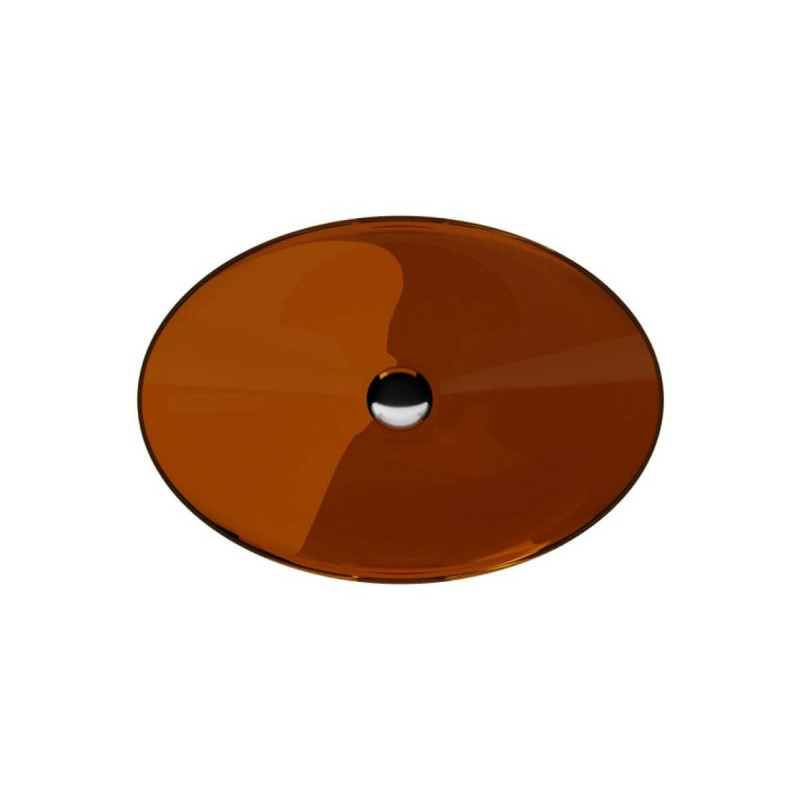 Umywalka Nablatowa Anya 50x35x15 Earth Rust UMA-50-ERB Besco Umywalka Nablatowa Anya 50x35x15 Earth Rust UMA-50-ERB Besco