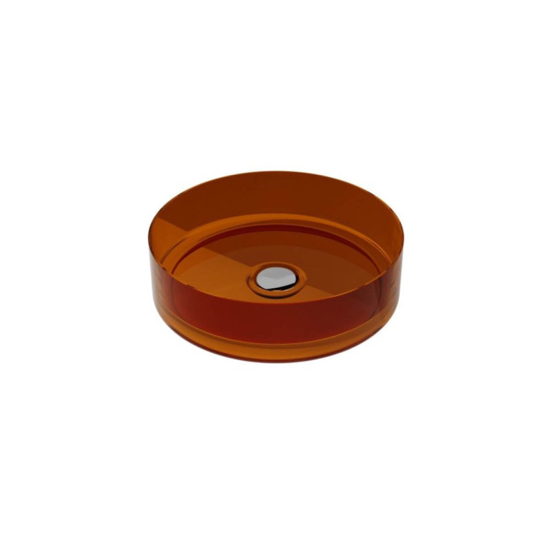 Umywalka Nablatowa Enya 36x36x10 Earth Rust UME-36-ERC Besco Umywalka Nablatowa Enya 36x36x10 Earth Rust UME-36-ERC Besco