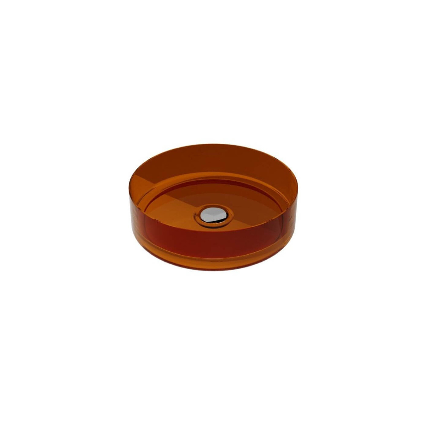 Umywalka Nablatowa Enya 36x36x10 Earth Rust UME-36-ERW Besco Umywalka Nablatowa Enya 36x36x10 Earth Rust UME-36-ERW Besco