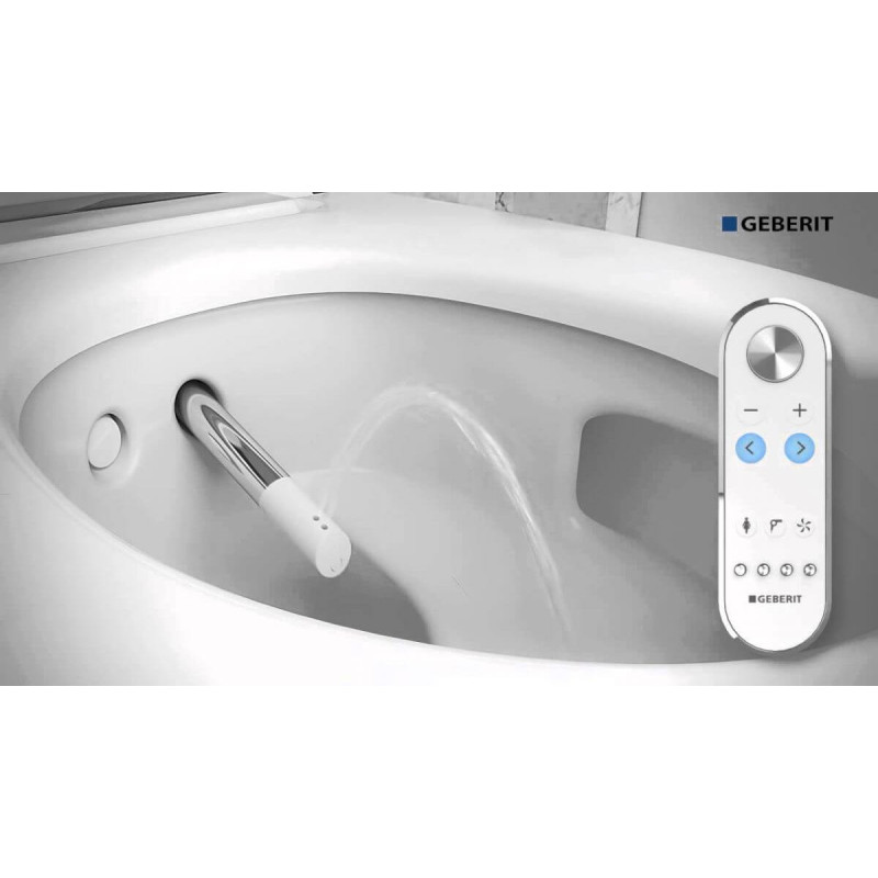 Miska WC + Deska Z Funkcją Higieny Intymnej 146.212.21.1 Mera Geberit Miska WC + Deska Z Funkcją Higieny Intymnej 146.212.21.1 Mera Geberit