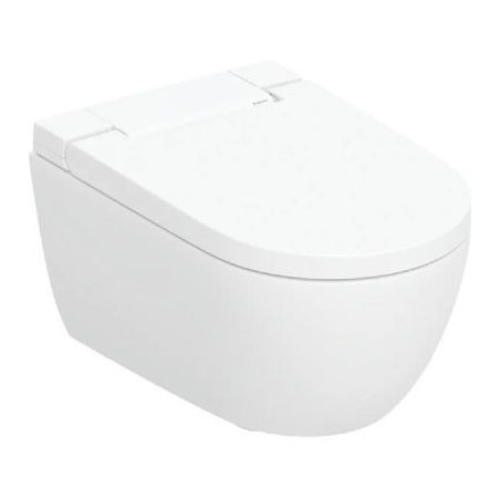 Toaleta Myjąca Wisząca Bez Kołnierza AquaClean Alba Biała 146.350.01.1 Geberit