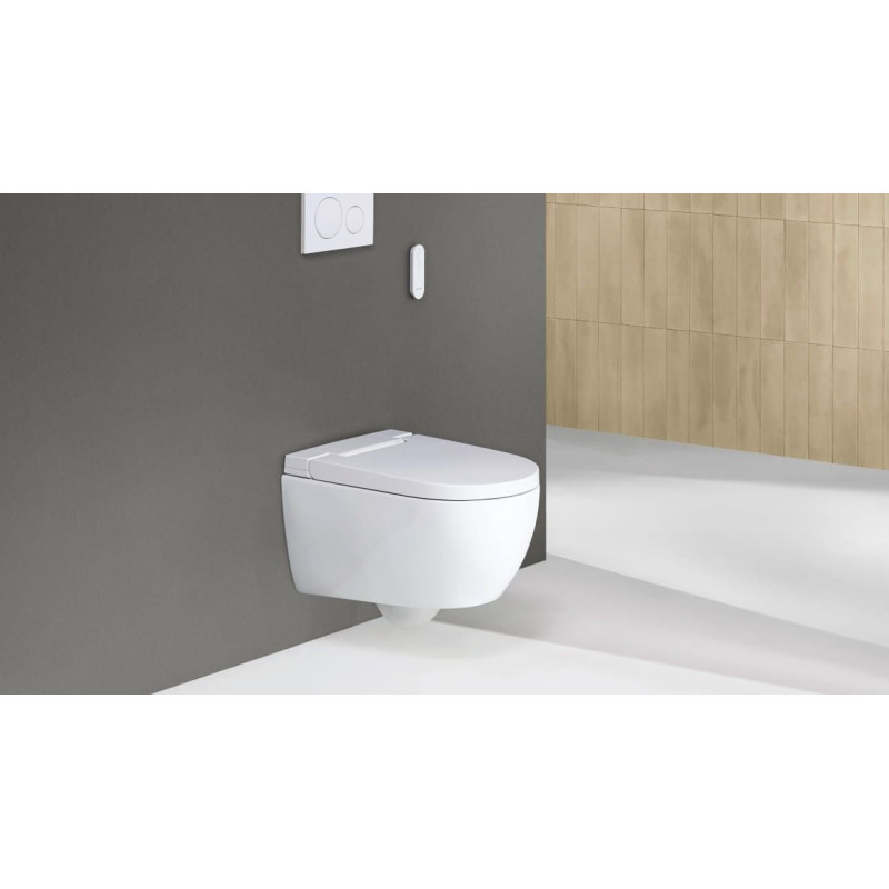 Toaleta Myjąca Wisząca Bez Kołnierza AquaClean Alba Biała 146.350.01.1 Geberit Toaleta Myjąca Wisząca Bez Kołnierza AquaClean Alba Biała 146.350.01.1 Geberit