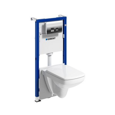 Zestaw Stelażowy Duofix Basic Delta 35 Selnova Square 118.340.21.2 Geberit